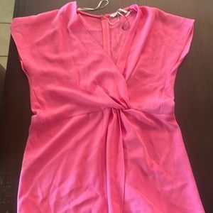 Zara blouse, pink